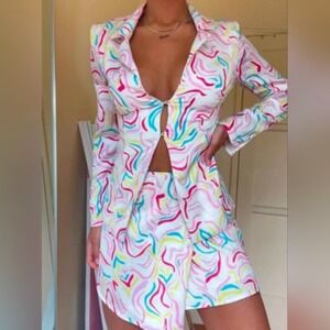 NWT For Love and Lemons Noah Blazer Size Medium